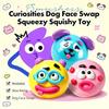 Smushers Curiosities Маска-свистушка "Мордочка собаки" Мягкая игрушка Игрушки-сквиши Снятие стресса Расслабляющая Сенсорная Декомпрессия Игрушки для самостоятельной сборки Подарок