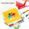100 Sheets 15/20/25cm Square Origami Paper 10 Colors Double Sided DIY Scrapbook School Arts Crafts Kids Beginner Easy Fold Colorful Origami Sheets