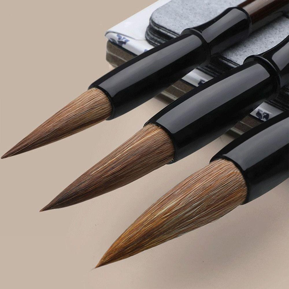 Картина маслом Кисть для написания сценариев Кисть для каллиграфии Масло Акварельная краска Кисть Инструмент для рисования