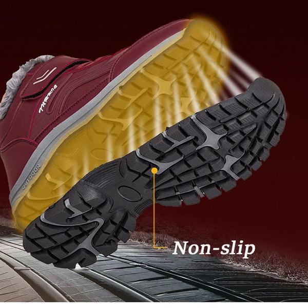 Теплые зимние ботинки, мужская повседневная рабочая обувь, кожаные или замшевые высокие нескользящие ботильоны, новые непромокаемые зимние ботинки для мужчин и женщин