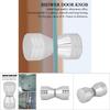 Aluminum Alloy Chrome Plated Pull Handle Knob for Home Bathroom Shower Glass Door Hardware