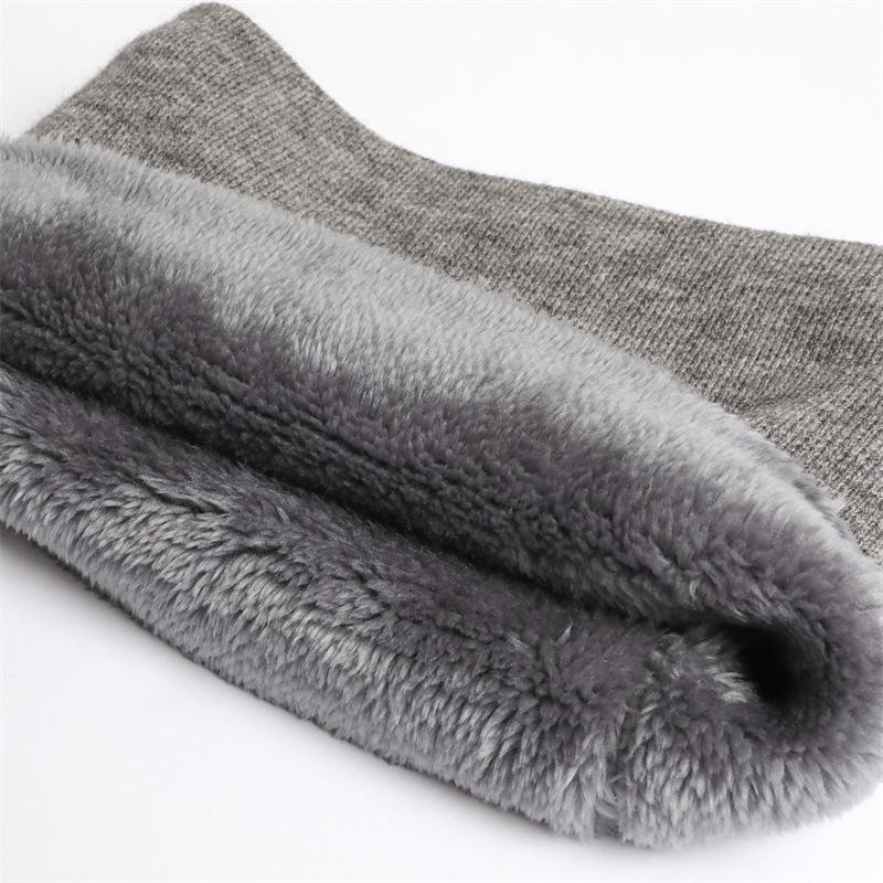 New Solid Knitted Neckerchief For Autumn Winter Men Women Cover Neck Thickened Warm Scarf Outdoor Fashion Ladie Riding Face Mask