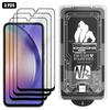 3Pcs Dust-Free 3D Curved Edge HD Tempered Glass Screen Protector For Samsung Galaxy A07, Electroplated Explosion-Proof Screen Film, Easy Install Box