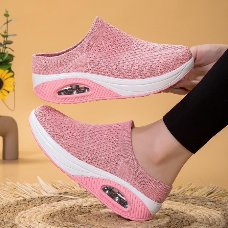 Женские повседневные кроссовки из дышащей сетки Fly-woven