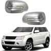 Совместимо для Suzuki Grand Vitara SUV 2008 2009 2010 2011 2012-2015 Боковые габаритные огни Зеркальные накладки Отделка Корпус зеркала заднего вида Хром