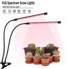 Полноспектральный светодиодный светильник для выращивания растений 3 цвета USB лампа для роста горшечных растений, цветов, рассады с функцией таймера