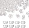 20/50 шт. Европейские бусины с большими отверстиями, круглые граненые рондельные подвески без металлического сердечника для изготовления ювелирных изделий из браслета, кристалл AB, диаметр 14 мм