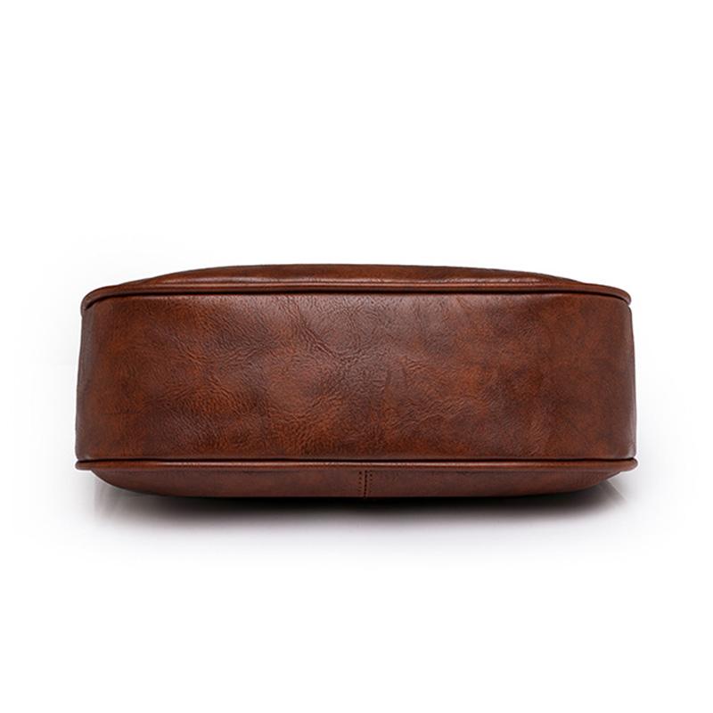 Ретро женская сумка из искусственной кожи, дизайнерская брендовая сумка через плечо, роскошные сумки через плечо, женская сумка-мессенджер, повседневная сумка-тоут