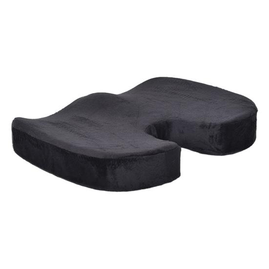 Seat Cushion Memory Foam Chair Cushion Non-Slip Pain Relief Support Cushion for Office Car Wheelchair