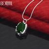 925 Sterling Silver Pendant Necklace Fashionable Wedding Jewelry