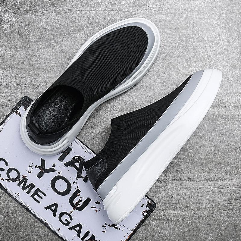 Мужская тканевая обувь и мужская обувь летом - это модная и дышащая сетка, модная и универсальная мягкая подошва, повседневная прямая трансляция Douyin