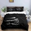 2025 Мода Звезда баскетбола А-Леброн Дж-Джеймс Принт Постельный комплект Пододеяльник Одеяло Кровать Молодежь Дети Девочка Мальчики Подарок на день рождения
