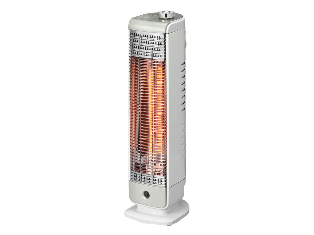 Koizumi Carbon Heater with Sensor To Prevent Forgetting To Turn Off and Off White 400/200W Timer, KKH-0440/W