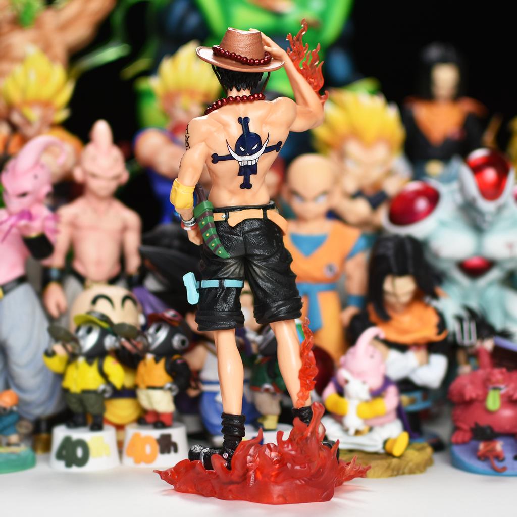 24,5 см/9,64 дюйма Аниме Фигурка One Piece Фигурки Действия One Piece Статуэтка Аса Коллекционная Игрушка Подарок