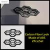 ABS Dashboard Side Middle Air AC Vent / Window Lift / Gear Shift Panel Cover Trim For MG 4 2026 2027 Carbon Fiber Accessories
