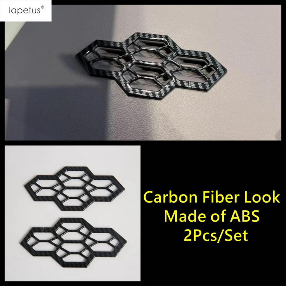 ABS Dashboard Side Middle Air AC Vent / Window Lift / Gear Shift Panel Cover Trim For MG 4 2026 2027 Carbon Fiber Accessories