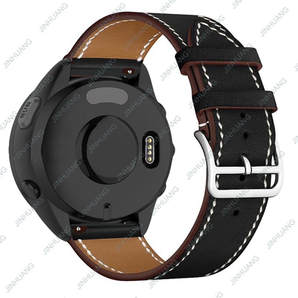 Кожаный ремешок для GARMIN venu 3 2 SQ2 2plus, роскошный ремешок для часов для active 6 5 vivoactive 4 3 vivomove 3, браслет с рисунками