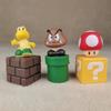5Pcs/Set Super Marios Action Figure Model Doll Cake Decoration Car Ornaments Anime Peripherals Children Toys