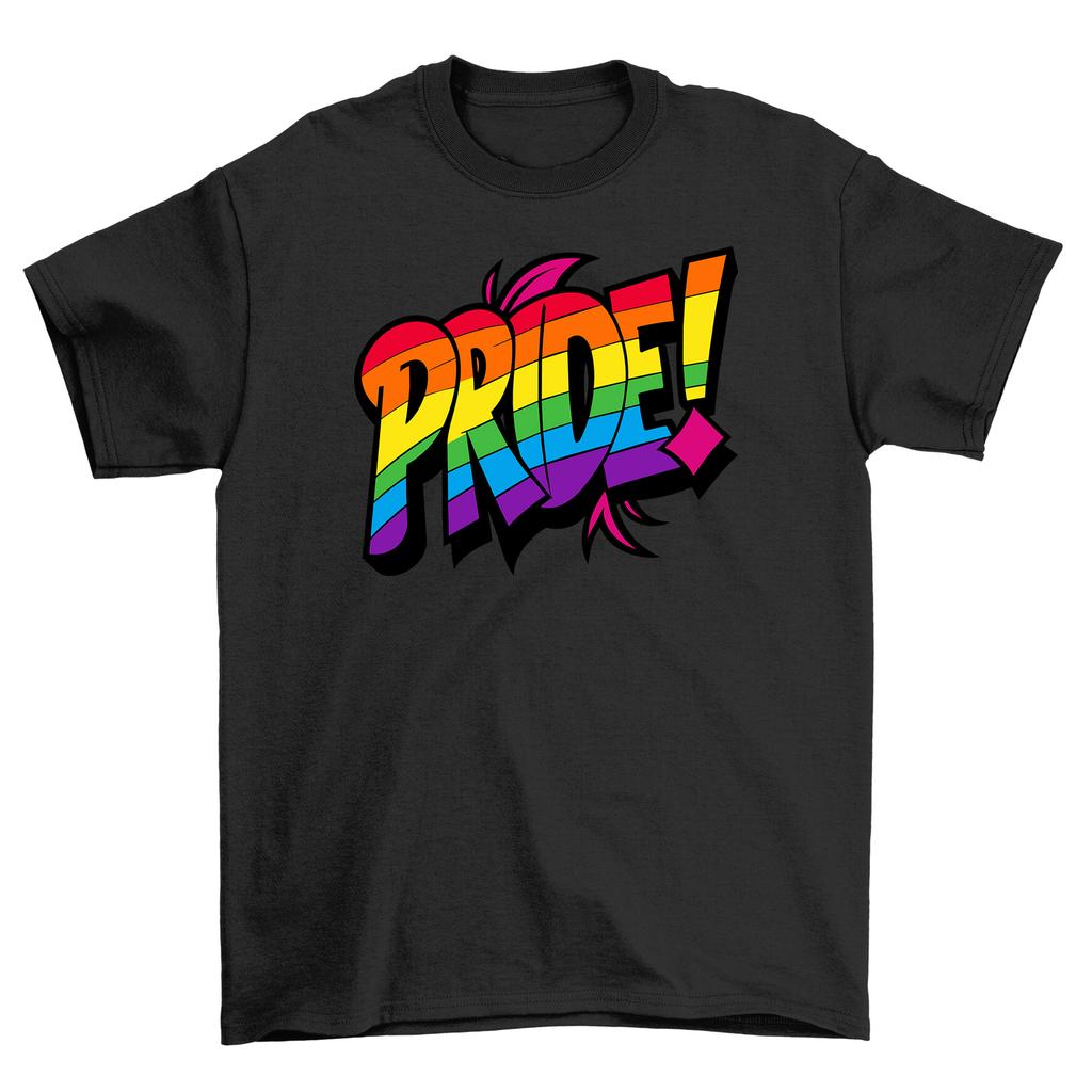 Pride_85 T-Shirt Mens Womens Tees Top - Wear Your Pride Loud and Proud! Funny, 100% Cotton, Unisex De