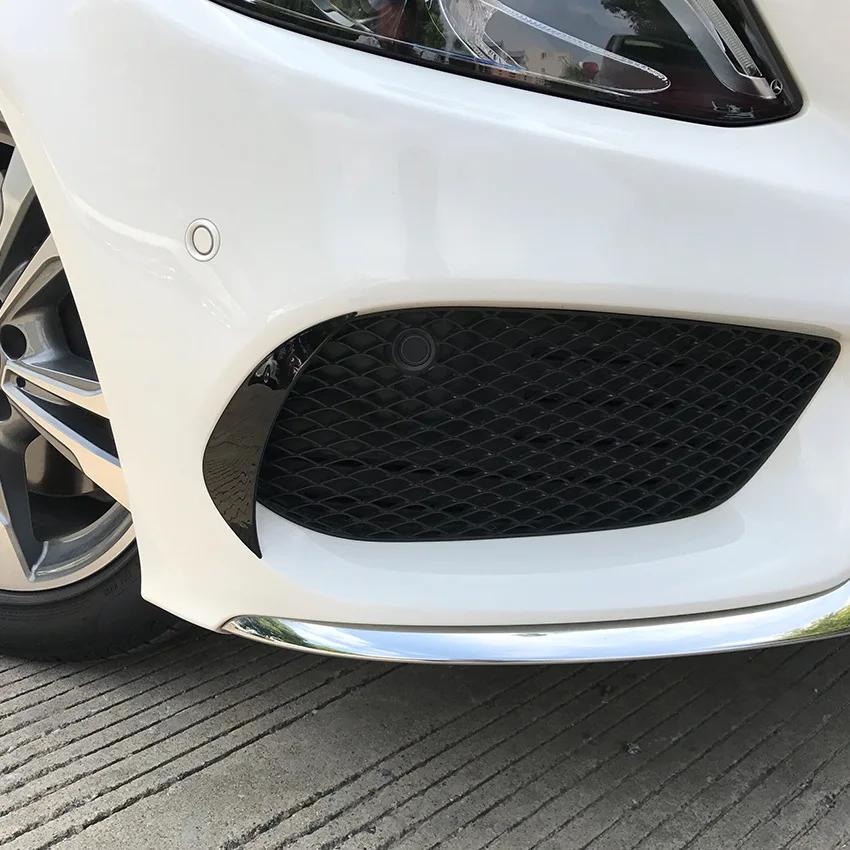 Для моделей Mercedes-Benz C-Class W205 15-18, передняя планка, воздушный нож, окруженный передним воздушным ножом, модифицированная декоративная наклейка