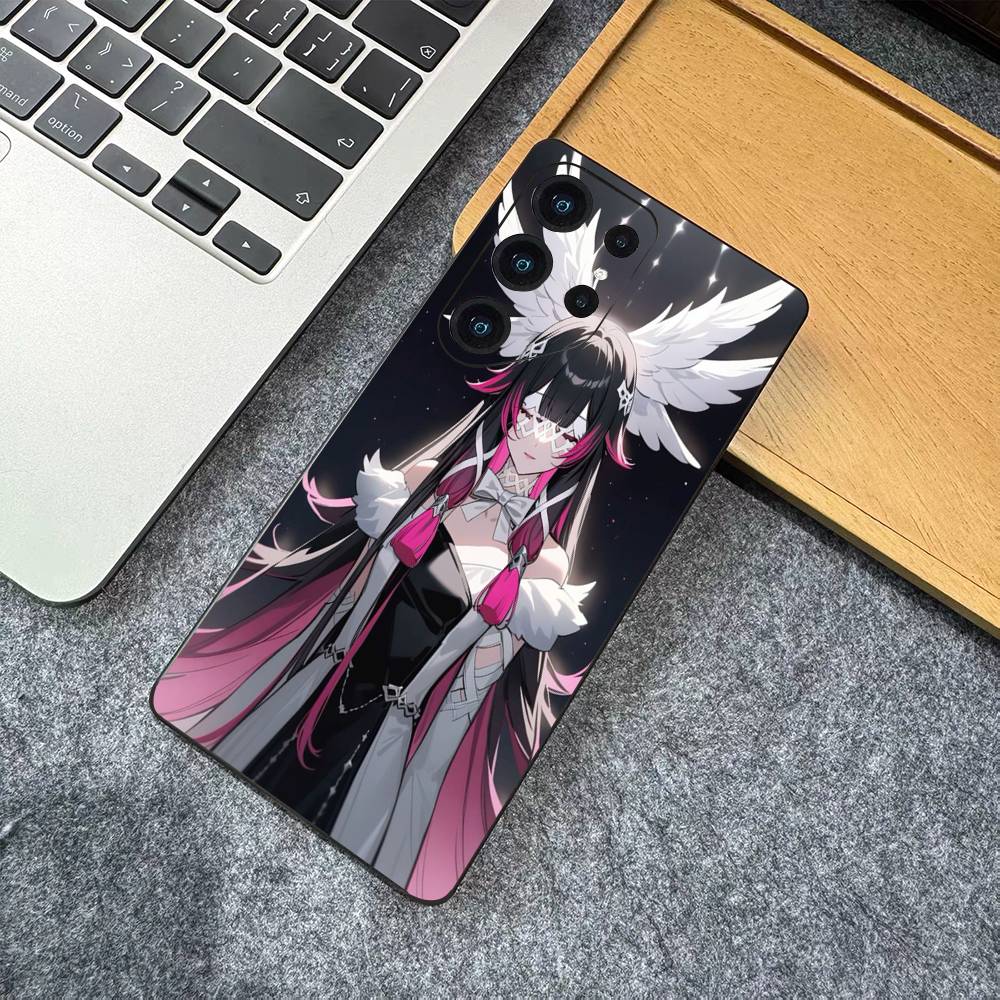 Чехол для телефона Genshin Impact Коломбина Для Samsung S 24 fe 25 Ultra plus 20 lite 21 30 22 23 24 22 Ultra 5G Fundas