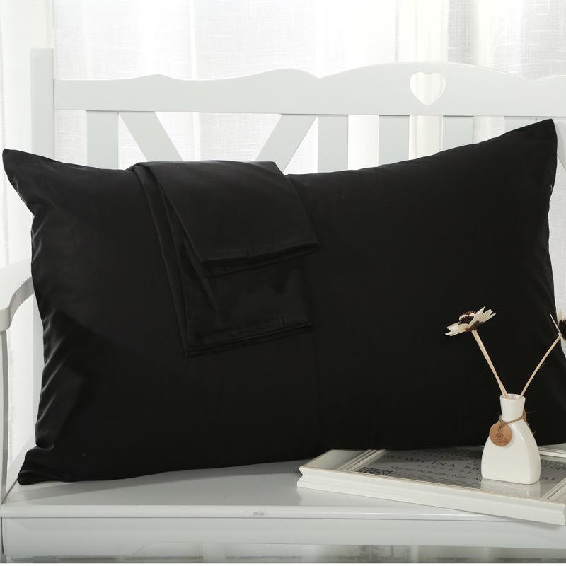 2x New Pillow Case Pillows Covers Pillowcases Comfortable 100% Egyptian Cotton Soft Queen Size