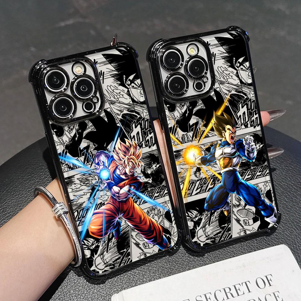 Японское аниме D-Dragon Balls Чехол Для iPhone 17 Pro 16 15 14 13 12 11 Pro Max Чехол 17 Plus 17E 16E 17Air Силиконовая Крышка для Телефона