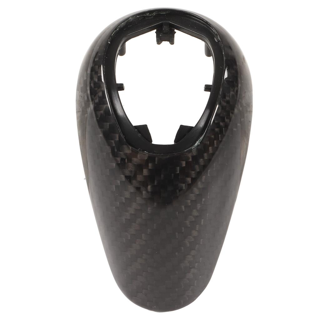 Gear Shift Knob Cover Carbon Fiber Decorative Shifter Head Trim Replacement for M2 F87 M4 F82 M3 F80 M5 F90 Glossy