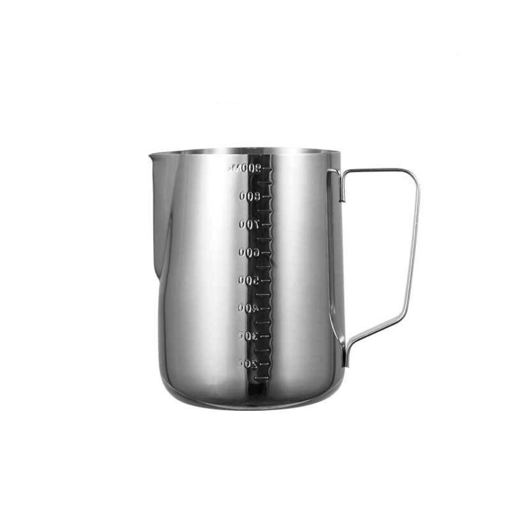 Diversion Tip Spout Milk Frothing Jug Stainless Steel Measuring Cups Latte Art Cup  Milk Tea Shop