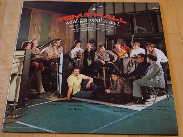LP Пластинка ТОМ Т. ЗАЛ Мы Все Собрались И... 6338089 Mercury 1972 Великобритания CountryFolk Б/у