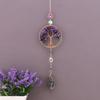 Amethyst Life Tree Dream Catcher Car Ornament Wind Chime T133