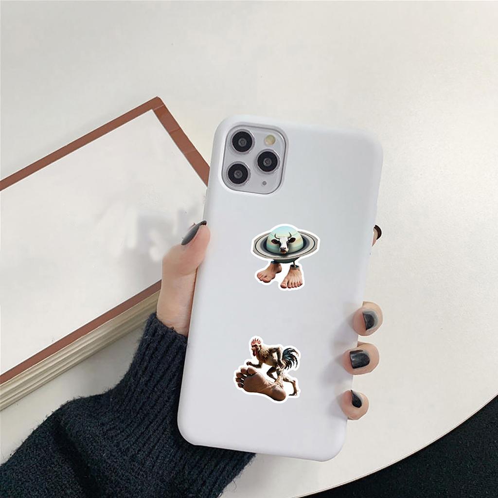 50 наклеек с граффитом для украшения багажа ноутбука