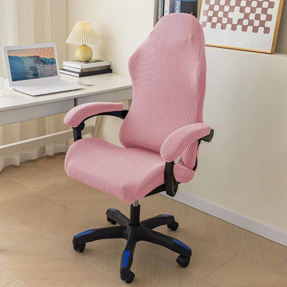 Breathable Slipcovers Stretchy Computer Chair Covers Simple Chair Cover Set  for Office Home
