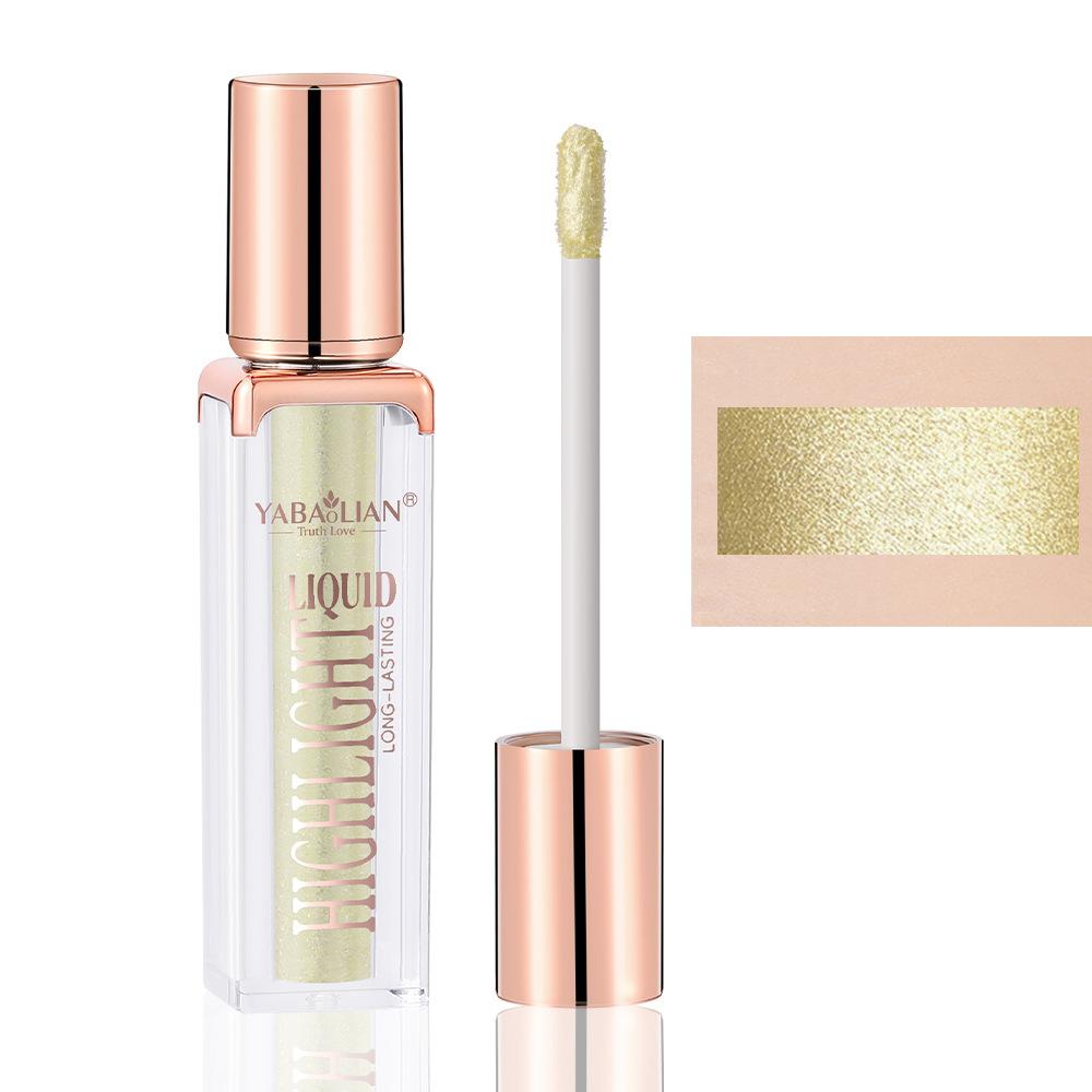 Жидкие перламутровые тени-хайлайтер, Жидкий хайлайтер для сияния, Осветляющий макияж для лопаток