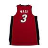 adidas Баскетбольная майка NBA Wade Heat 3 Swingman Fan Edition с V-образным вырезом, без рукавов, унисекс, 7912A-3B6-K9549