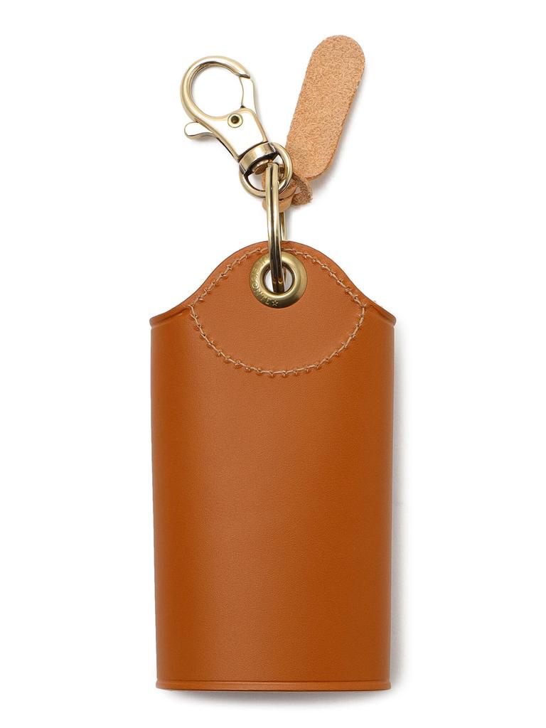 Key Case Leather Genuine Leather Cowhide Unisex Discolored Brown Brown [IL BISONTE] Women's Men's