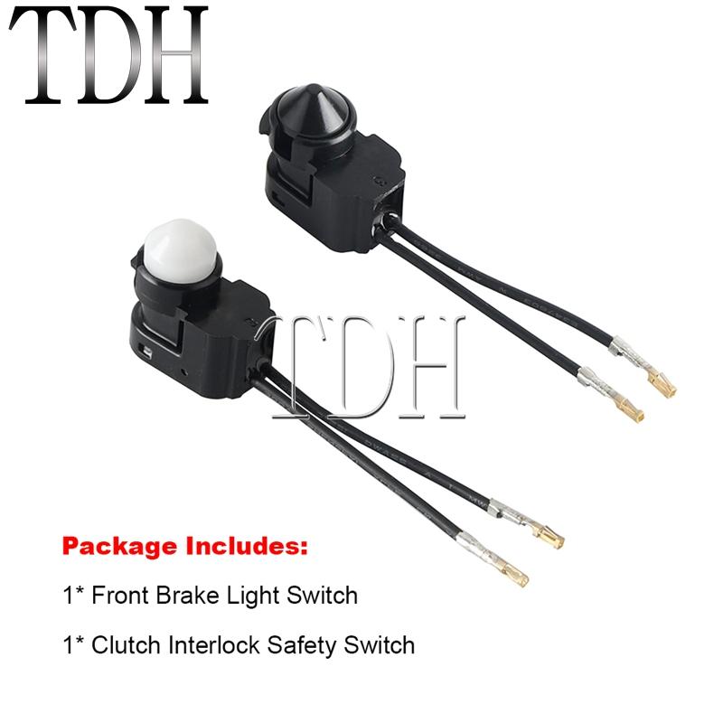71500118 Front Brake Light Switches Clutch Interlock Safety Switch For Harley Dyna Fat Bob Sportster XL883 1200 48 Iron Roadster