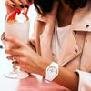 Ice Watch Watch 014759 Ice Glam Gold White Numbers Small 3H [Ice-watch] Women's