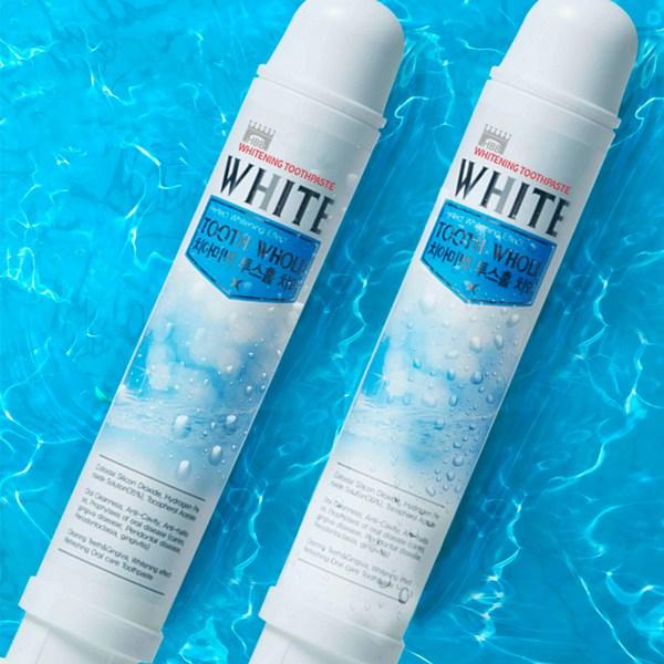 Зубная паста Toothhole White Отбеливающая, 80г, 6 шт.