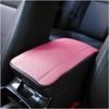 Подушка для подлокотника для автомобиля, коврик для подушки центральной консоли из искусственной кожи, чехол для автомобильного подлокотника Four Seasons, универсальный салон автомобиля