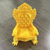 Dark Style Mini Gothic Throne Display Chair 3D Printed Dollhouse Seat Furniture  Shop Window