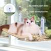 Cat Hammock Window Bed - Suction Cup Hanging Nest for Sunbathing