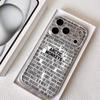 Rock Arctic M-Monkeys Phone Case For iPhone 17 16 15 14 13 12 Pro Max Plus With Magnetic Crystal Clear Case Wireless Charge