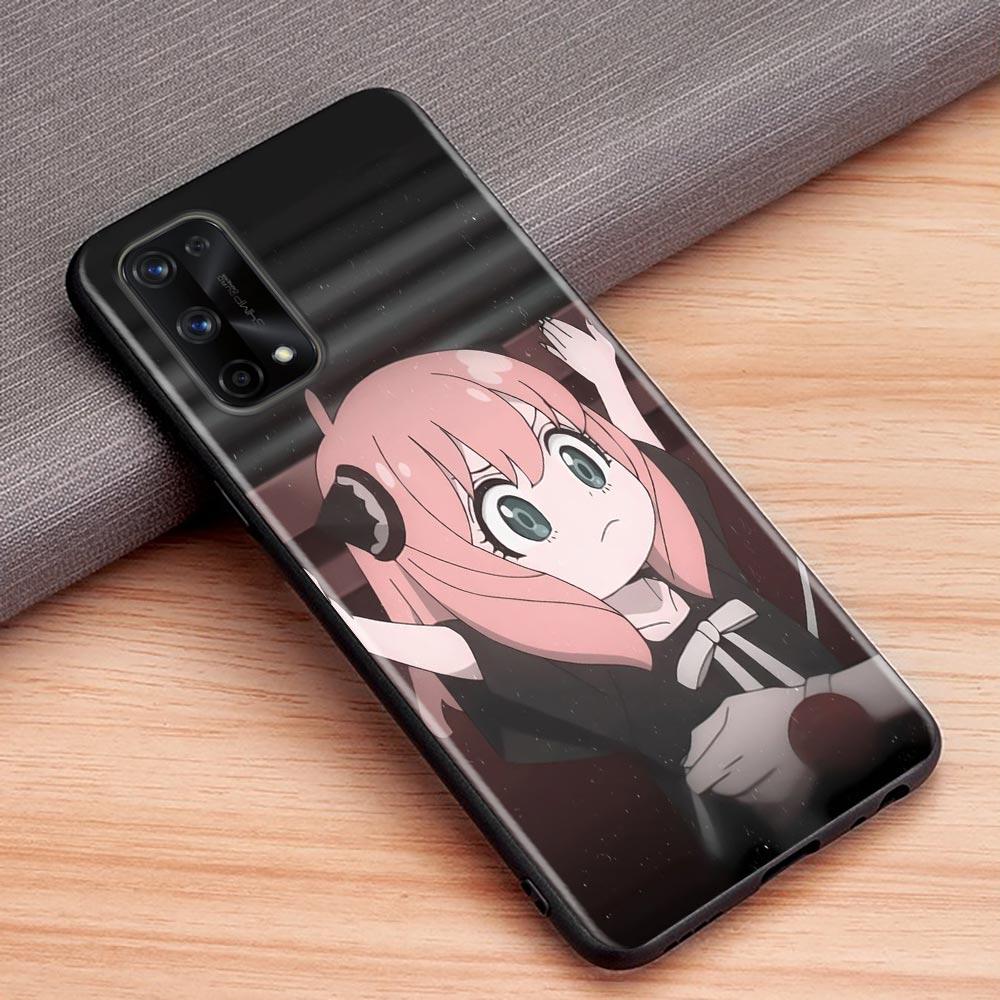 Чехол для телефона SPYx FAMILY Ania для OPPO Realme C1 C2 C3i C21 C21Y C25s C15 C11 C12 C20 XT GT GT2 X50 5G Narzo Pro, черный мягкий чехол