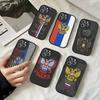 Russia Russian Flags Poccnr Emblem Phone Case For IPhone 16 15 14 13 12 11 Pro Max Plus 16E Soft Leather Cover