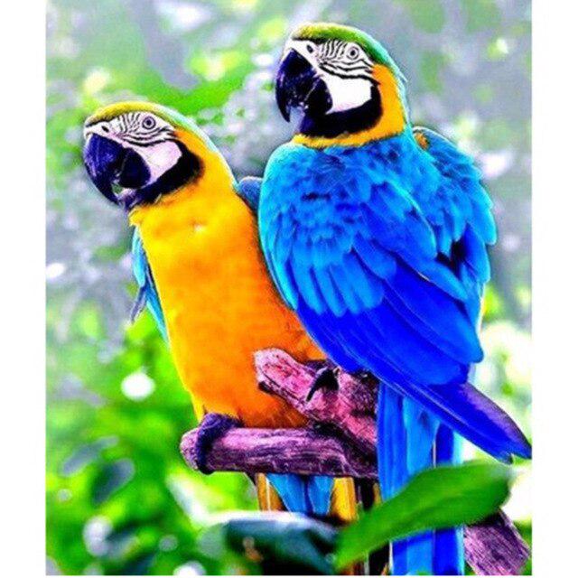 5D Diamond Painting Bird Animal DIY Diamond Embroidery Landscape Flower Full Round Cross Stitch