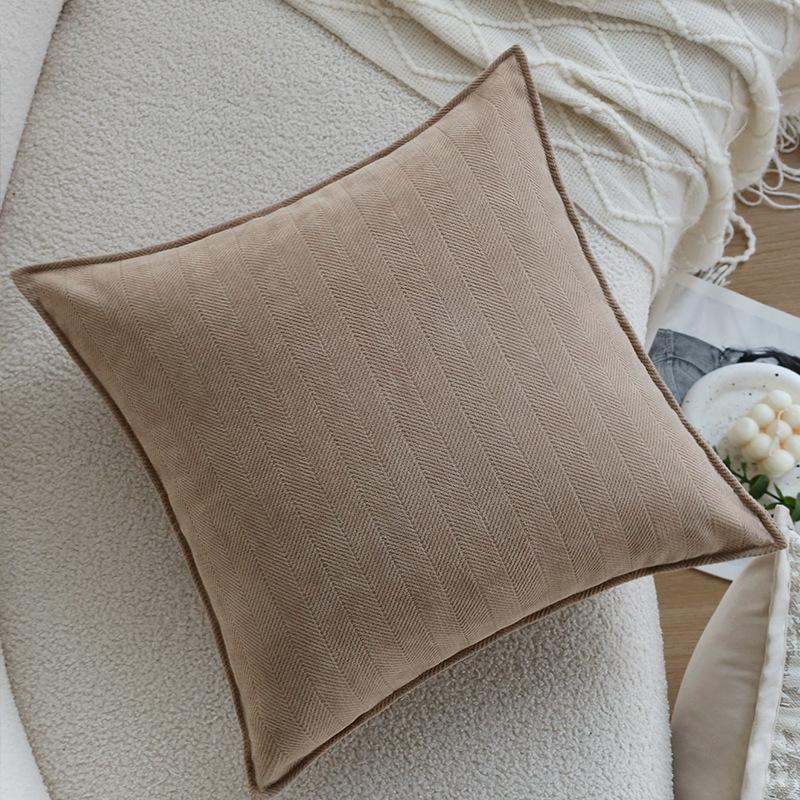 Коричневая подушка, Античный стиль, Наволочка в стиле ретро, Французский стиль, Гостиная, Диван-кровать, Подушка, Подушка для эркерного окна, Подушка для поясницы