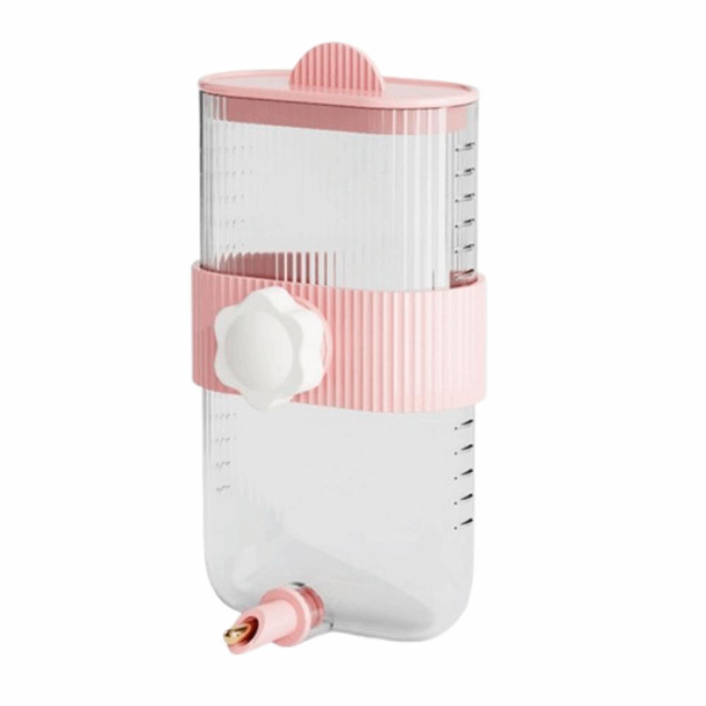 Wall Mount Bird Water Drinker 360ML with Scale Rabbit Water Dispenser Large Capacity Portable Pet Hanging Feeder