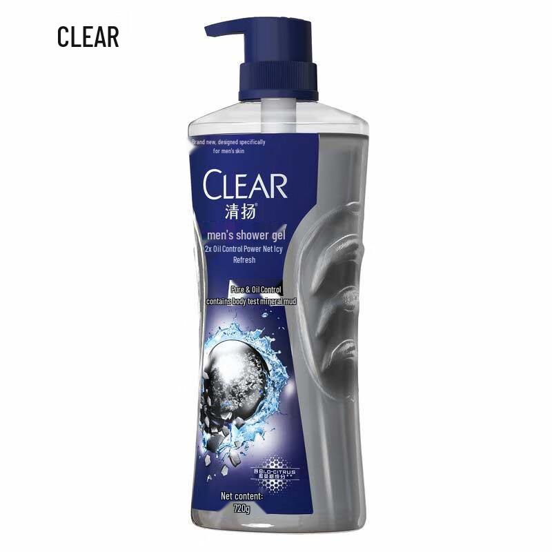 Clear Men's Shower Gel