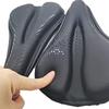 Seat Cover Bicycle Seat Cover Quick Release Thickened Seat Cushion Silicone PU Seat Cushion Outdoor Riding Mountain Bike Saddle